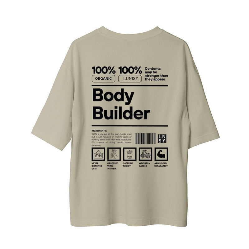 BODY BUILDER - OVERSIZE TSHIRT Spor ve Günlük Kombin - LUNISY