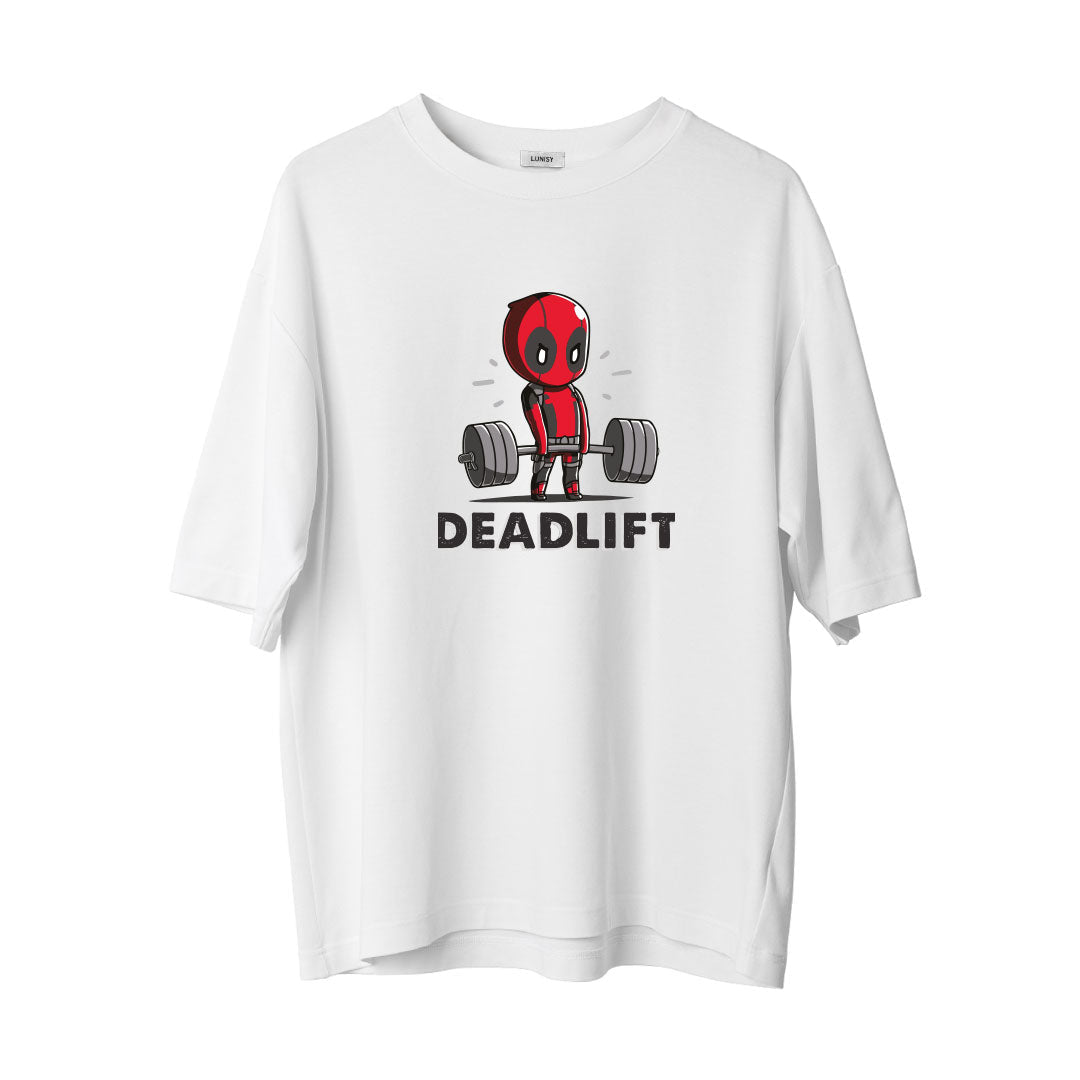 DEADPOOL GYM - OVERSIZE TSHIRT Spor ve Günlük Kombin - LUNISY