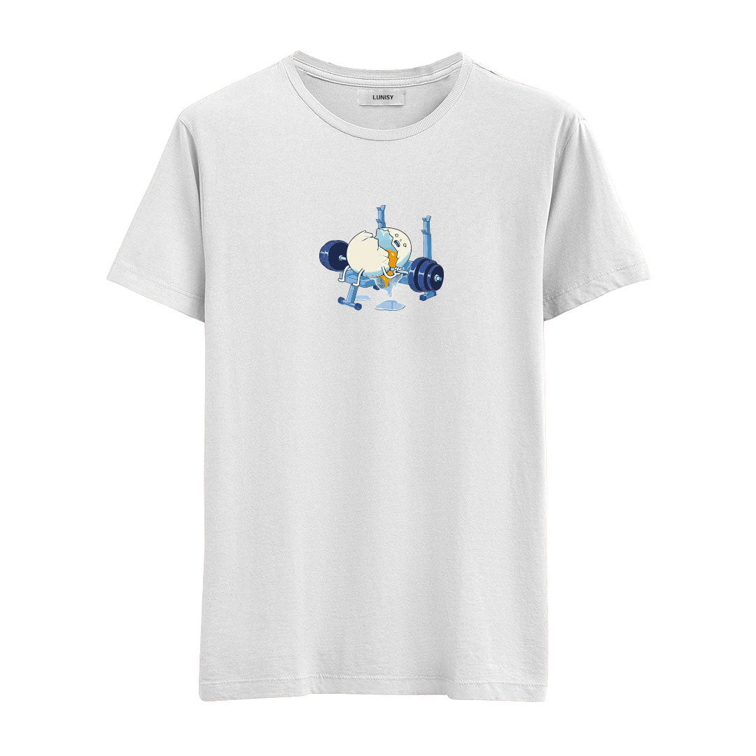EGG GYM - REGULAR TSHIRT Spor ve Günlük Kombin - LUNISY