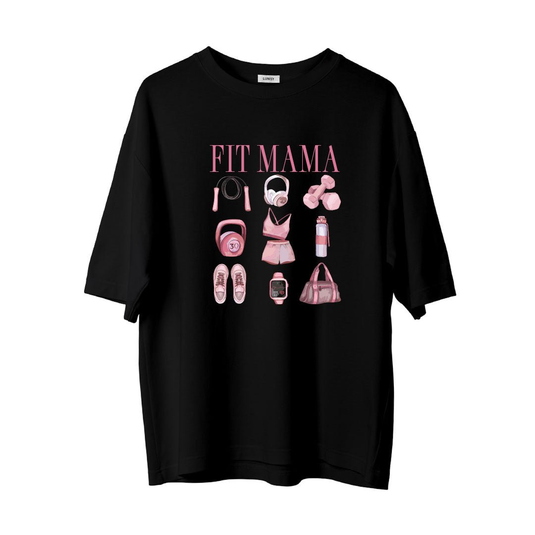 FIT MAMA - OVERSIZE TSHIRT Spor ve Günlük Kombin - LUNISY