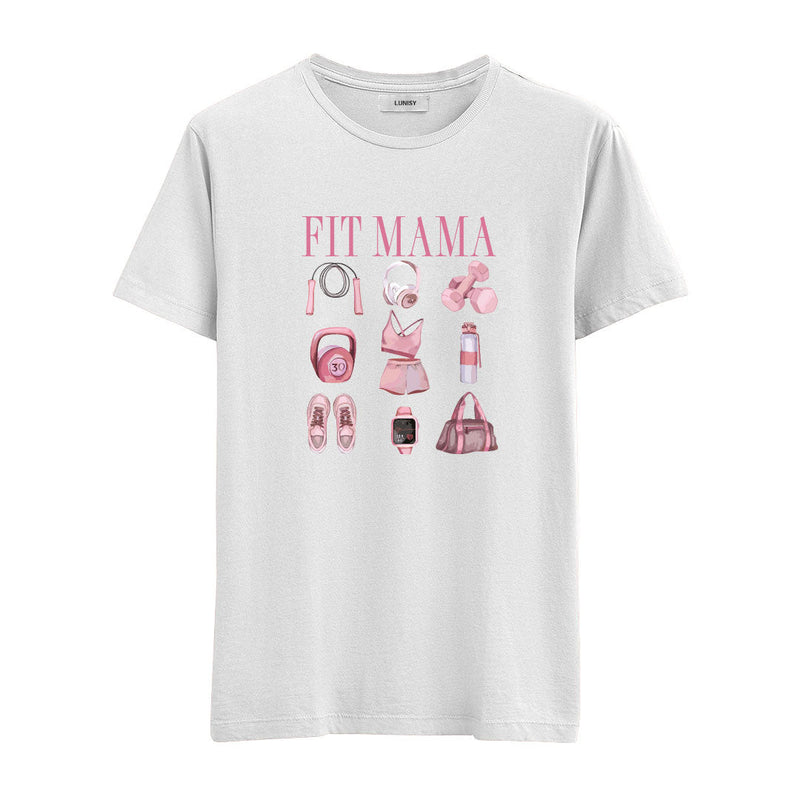 FIT MAMA - REGULAR TSHIRT Spor ve Günlük Kombin - LUNISY