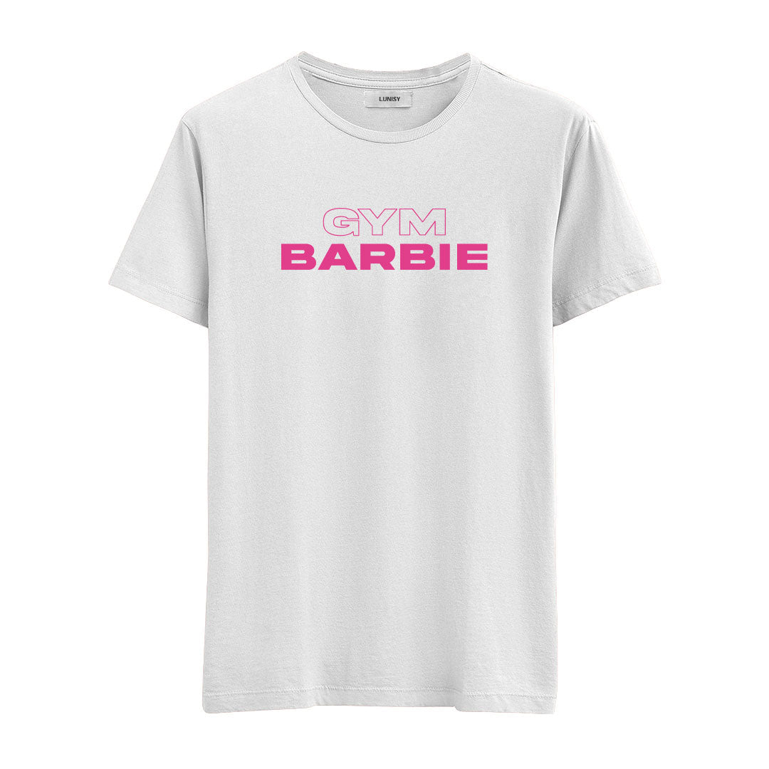 GYM BARBIE - REGULAR TSHIRT Spor ve Günlük Kombin - LUNISY