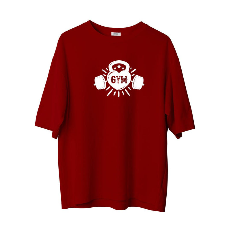GYM - OVERSIZE TSHIRT Spor ve Günlük Kombin - LUNISY