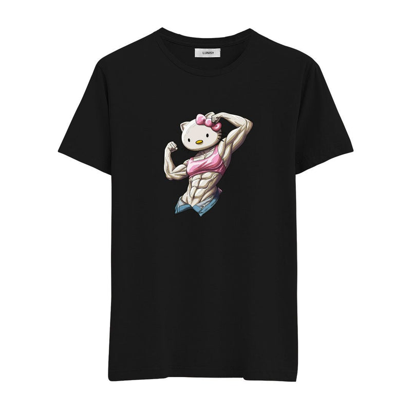 KITTY GYM - REGULAR TSHIRT Spor ve Günlük Kombin - LUNISY