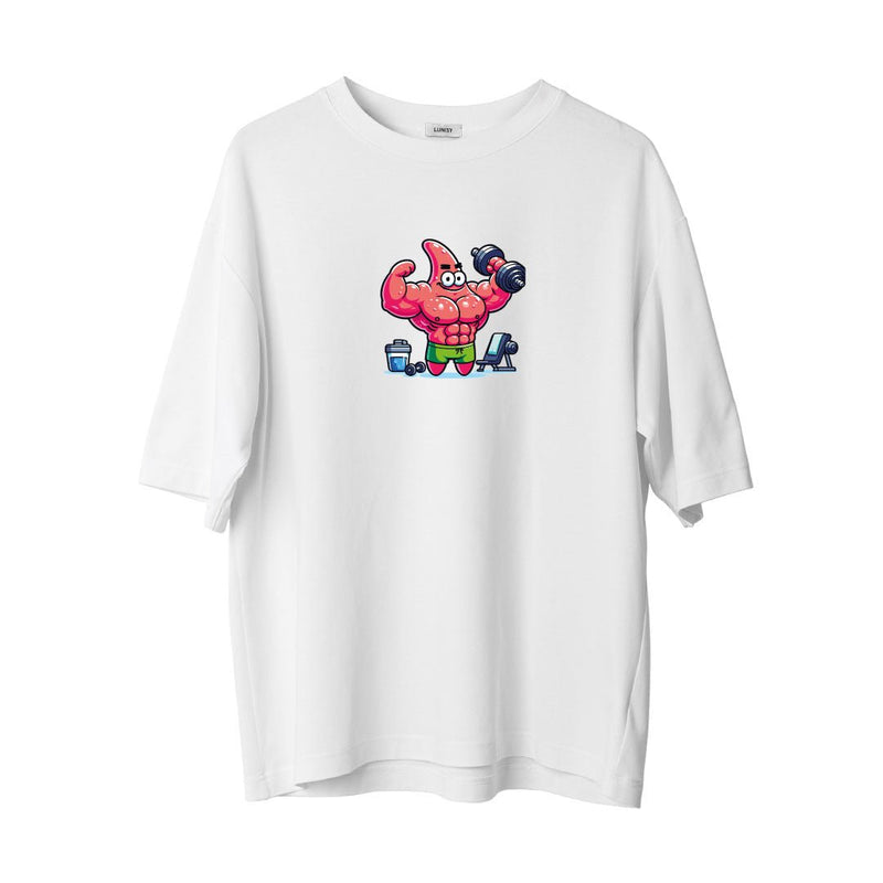 PATRICK GYM - OVERSIZE TSHIRT Spor ve Günlük Kombin - LUNISY