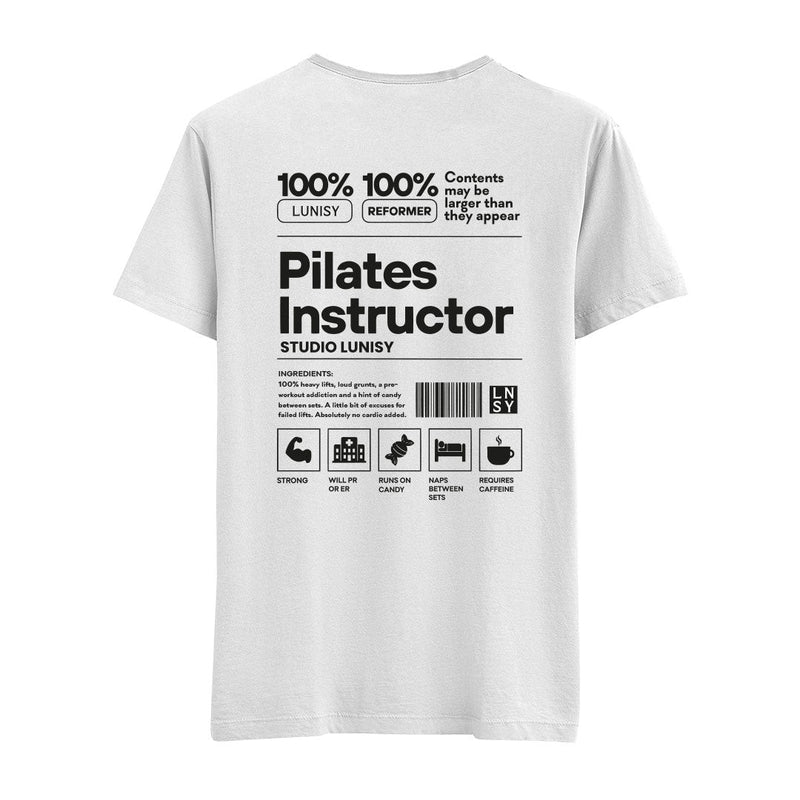 PILATES INSTRUCTOR - REGULAR TSHIRT Spor ve Günlük Kombin - LUNISY