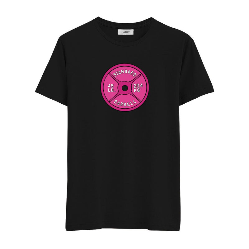 PINK BARBELL - REGULAR TSHIRT Spor ve Günlük Kombin - LUNISY