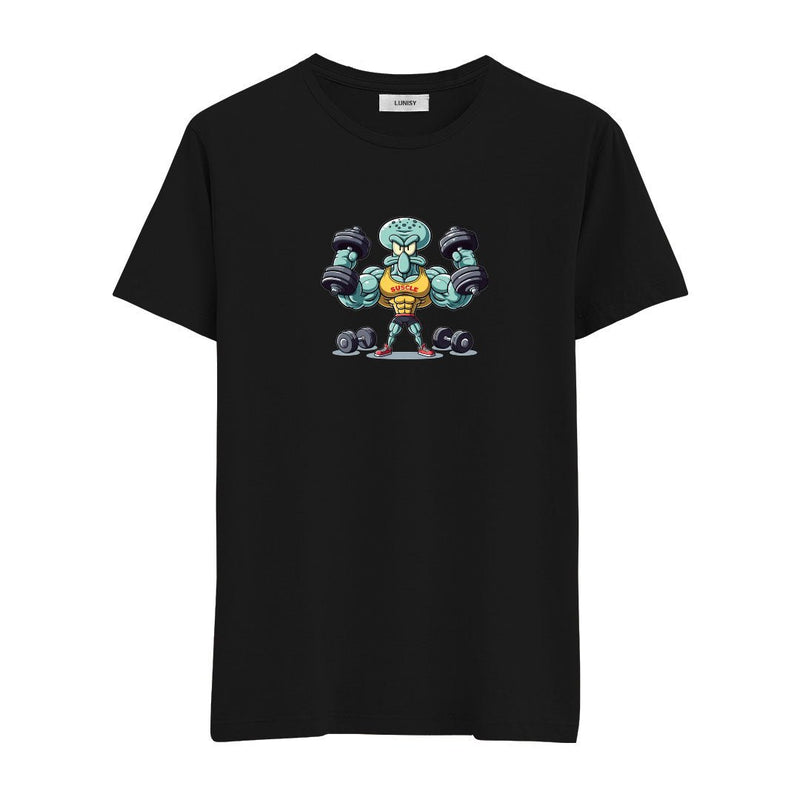 SQUIDWARD GYM - REGULAR TSHIRT Spor ve Günlük Kombin - LUNISY