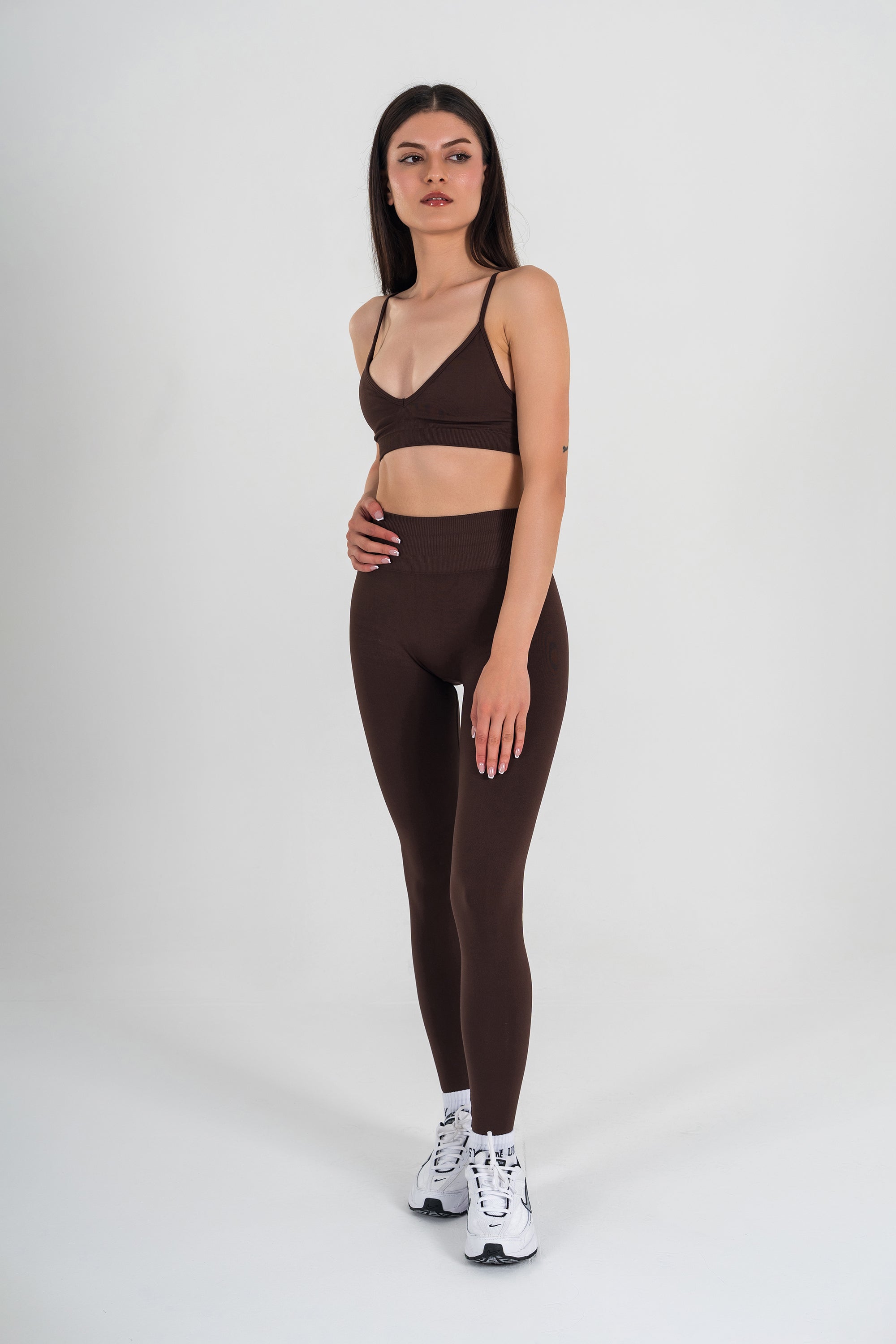 SCULPT BRA | COFFEE BEAN