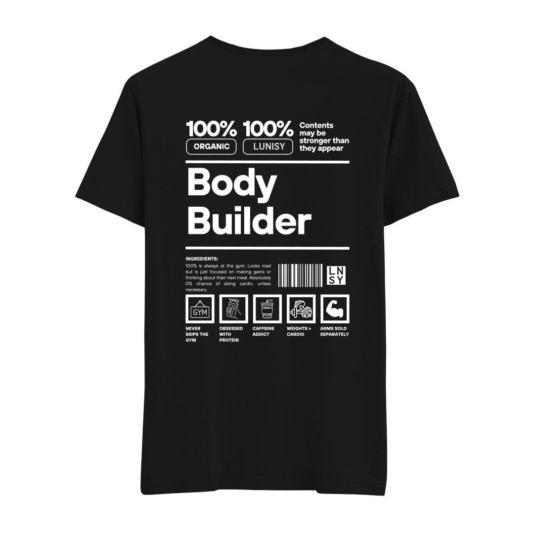 BODY BUILDER - REGULAR TSHIRT Spor ve Günlük Kombin - LUNISY