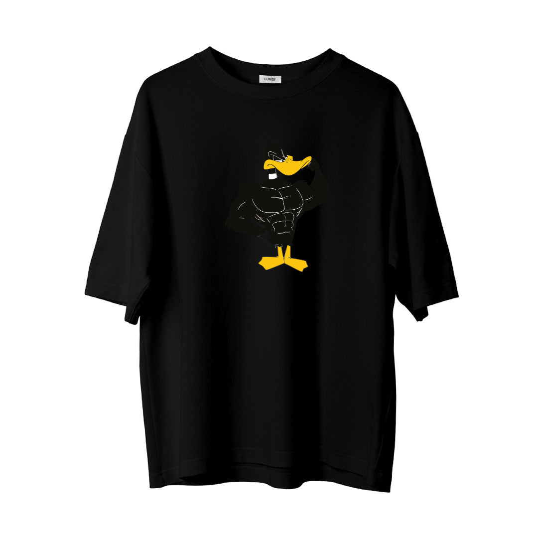 DUCK GYM - OVERSIZE TSHIRT Spor ve Günlük Kombin - LUNISY