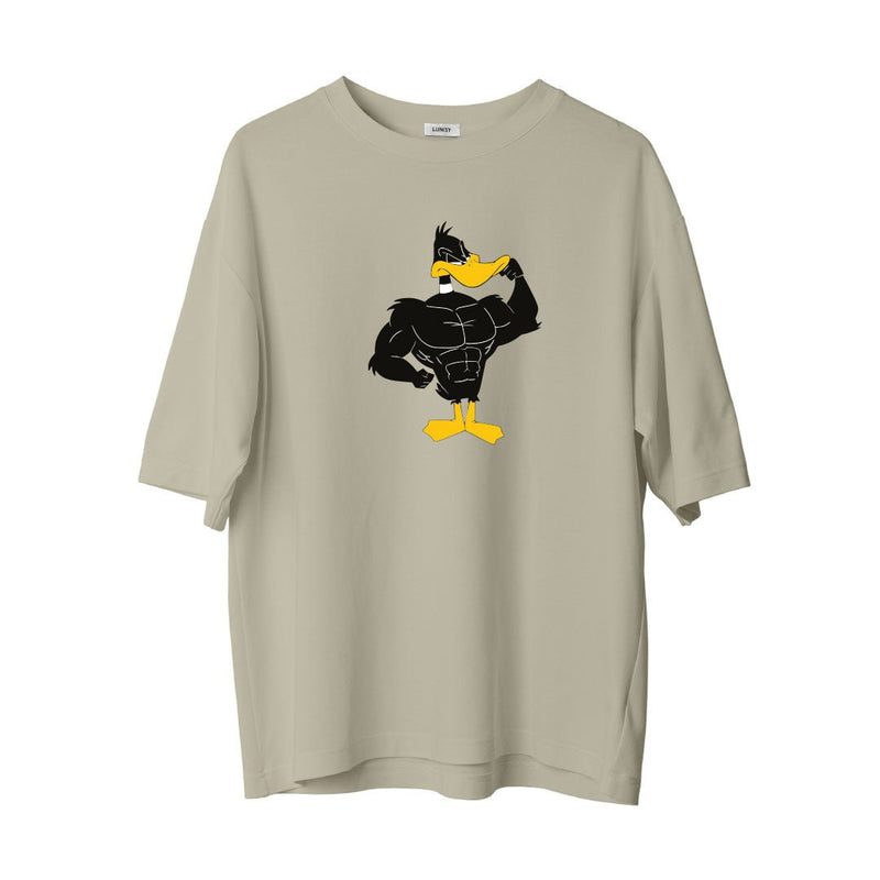 DUCK GYM - OVERSIZE TSHIRT Spor ve Günlük Kombin - LUNISY