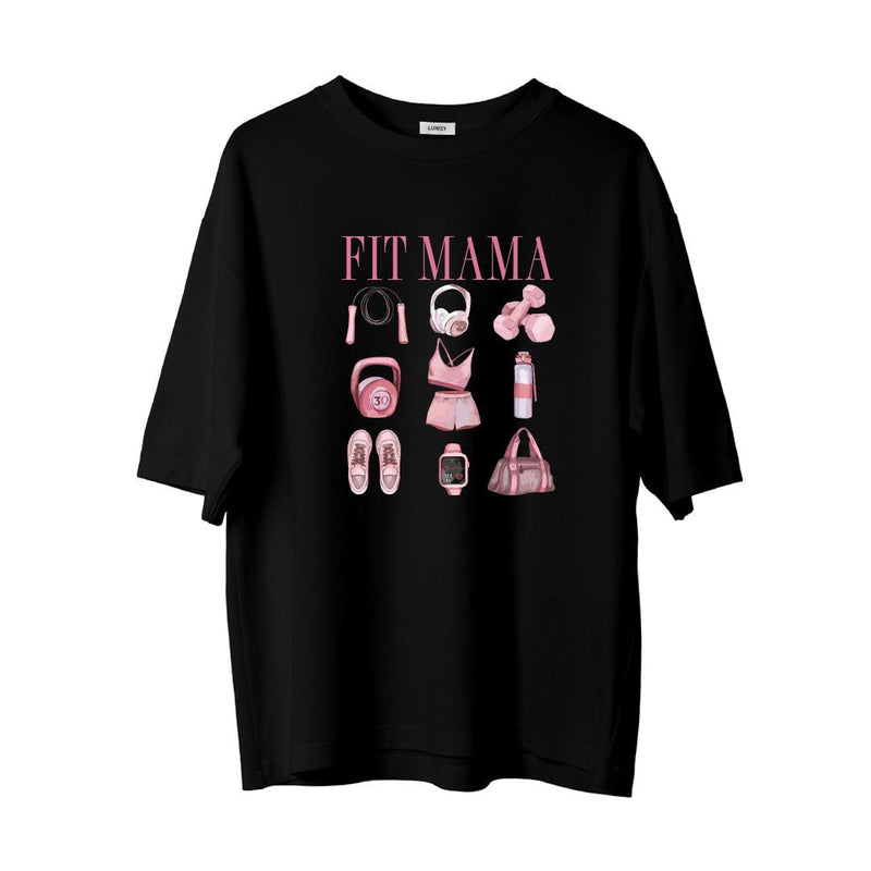 FIT MAMA - OVERSIZE TSHIRT Spor ve Günlük Kombin - LUNISY