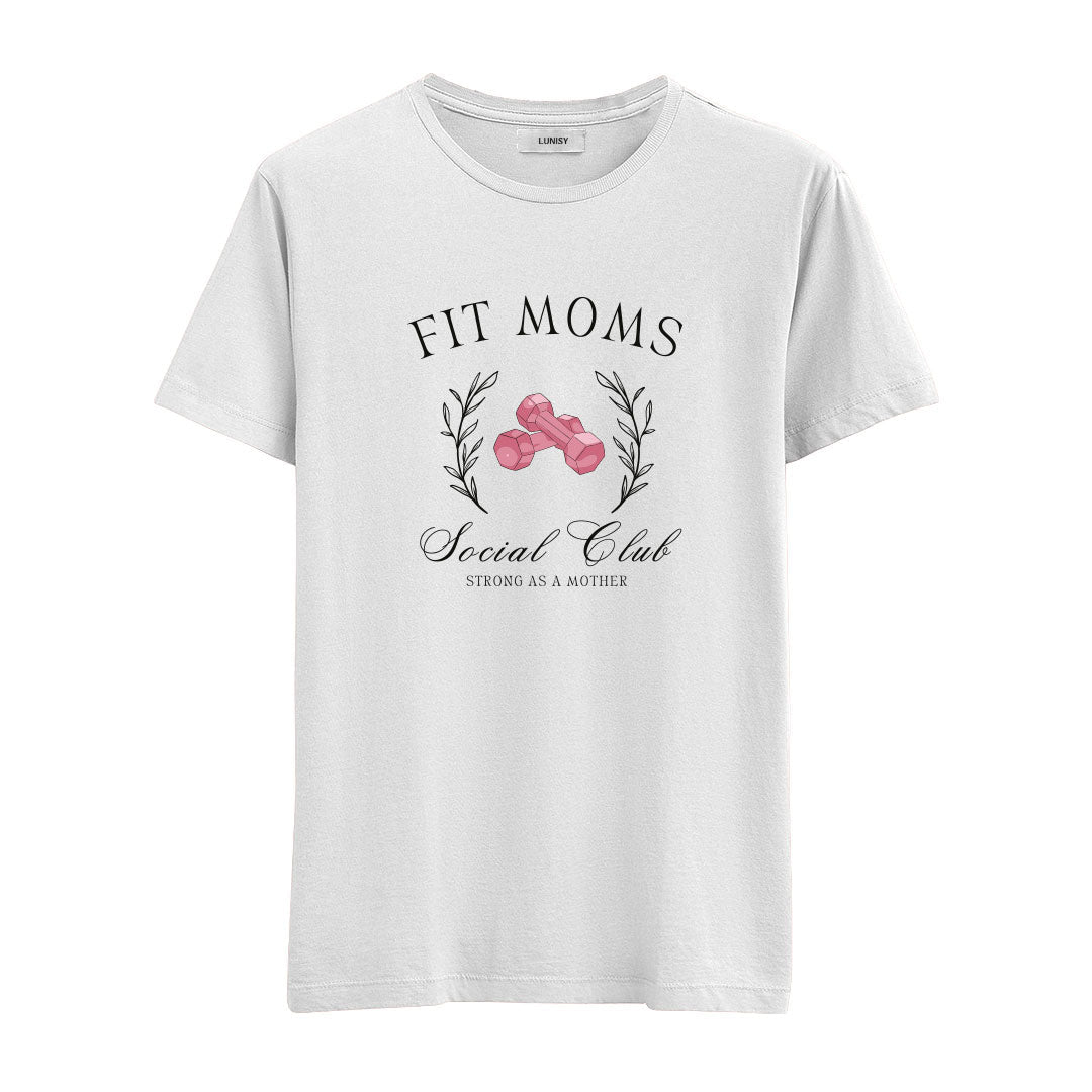 FIT MOMS - REGULAR TSHIRT Spor ve Günlük Kombin - LUNISY