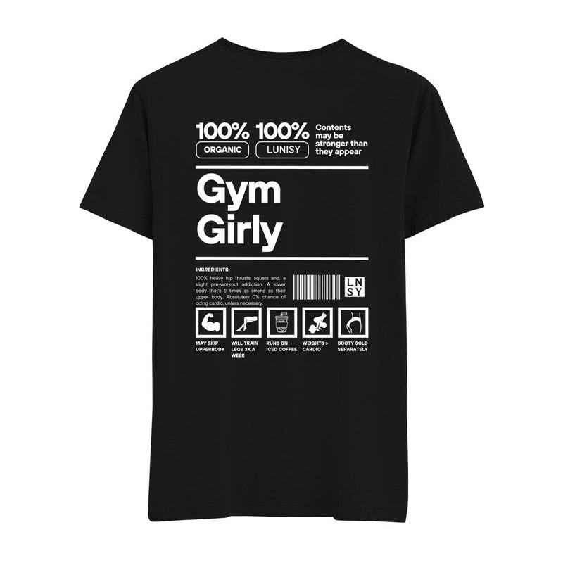 GYM GIRLY - REGULAR TSHIRT Spor ve Günlük Kombin - LUNISY