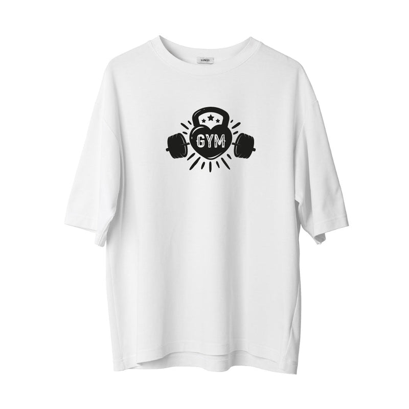GYM - OVERSIZE TSHIRT Spor ve Günlük Kombin - LUNISY