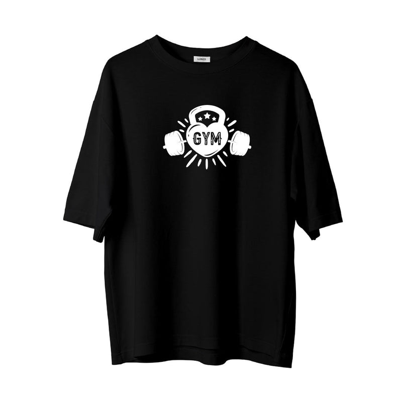 GYM - OVERSIZE TSHIRT Spor ve Günlük Kombin - LUNISY