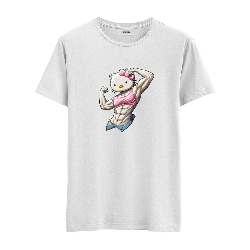 KITTY GYM - REGULAR TSHIRT Spor ve Günlük Kombin - LUNISY