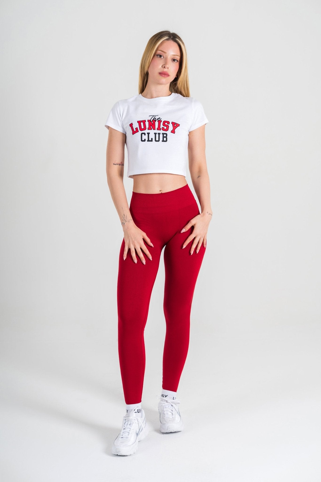 LUNİSY - CROP TOP Spor ve Günlük Kombin - LUNISY