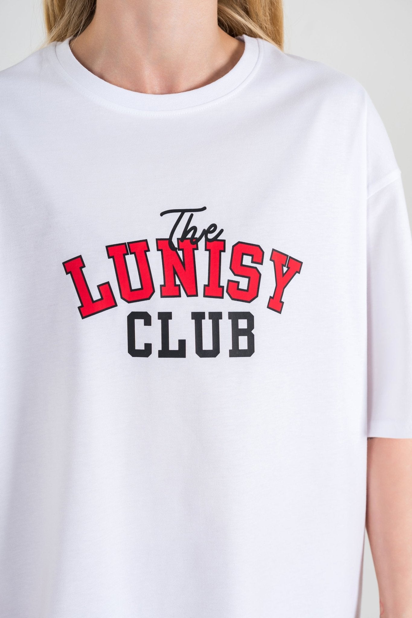 LUNİSY - OVERSIZE TSHIRT Spor ve Günlük Kombin - LUNISY
