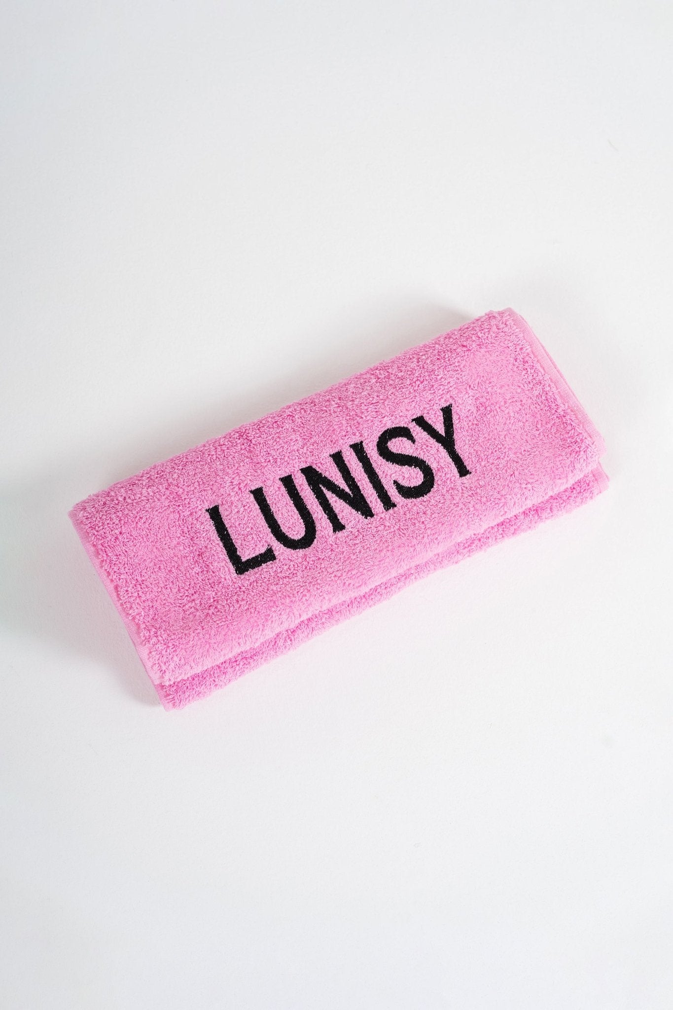 LUNİSY SPOR HAVLUSU | PEMBE Spor ve Günlük Kombin - LUNISY