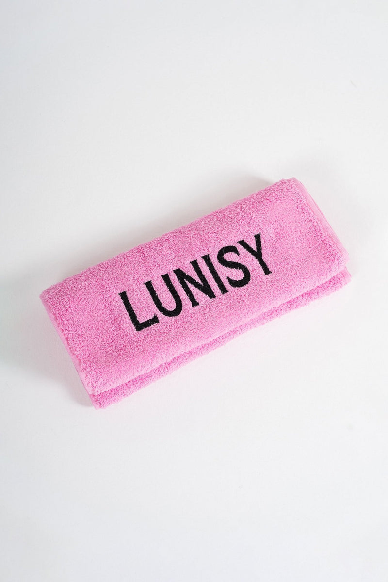 LUNİSY SPOR HAVLUSU | PEMBE Spor ve Günlük Kombin - LUNISY