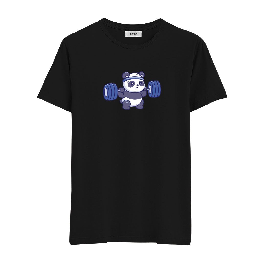 PANDA GYM - REGULAR TSHIRT Spor ve Günlük Kombin - LUNISY