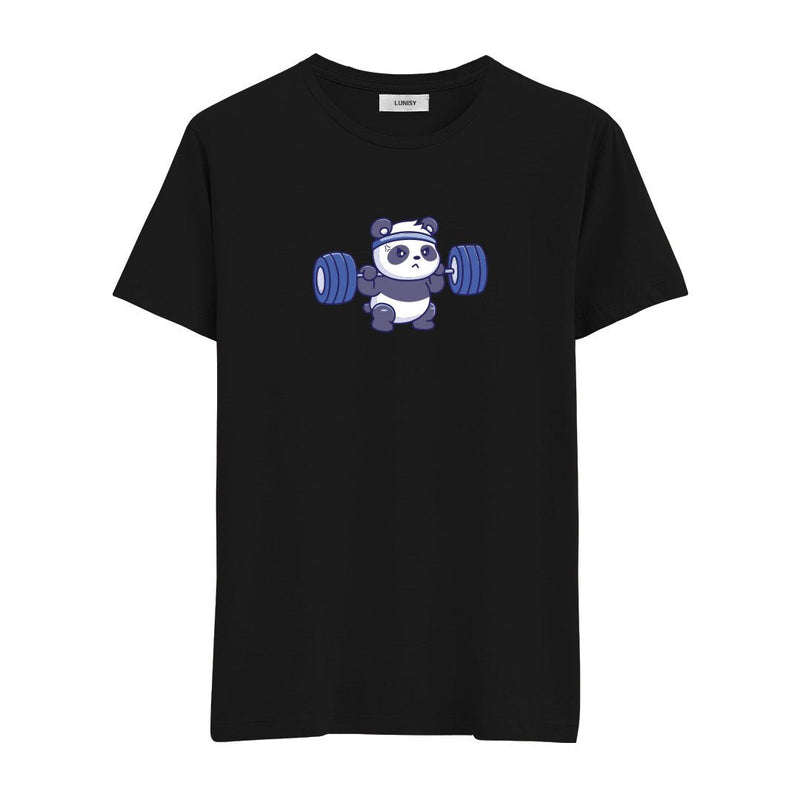 PANDA GYM - REGULAR TSHIRT Spor ve Günlük Kombin - LUNISY