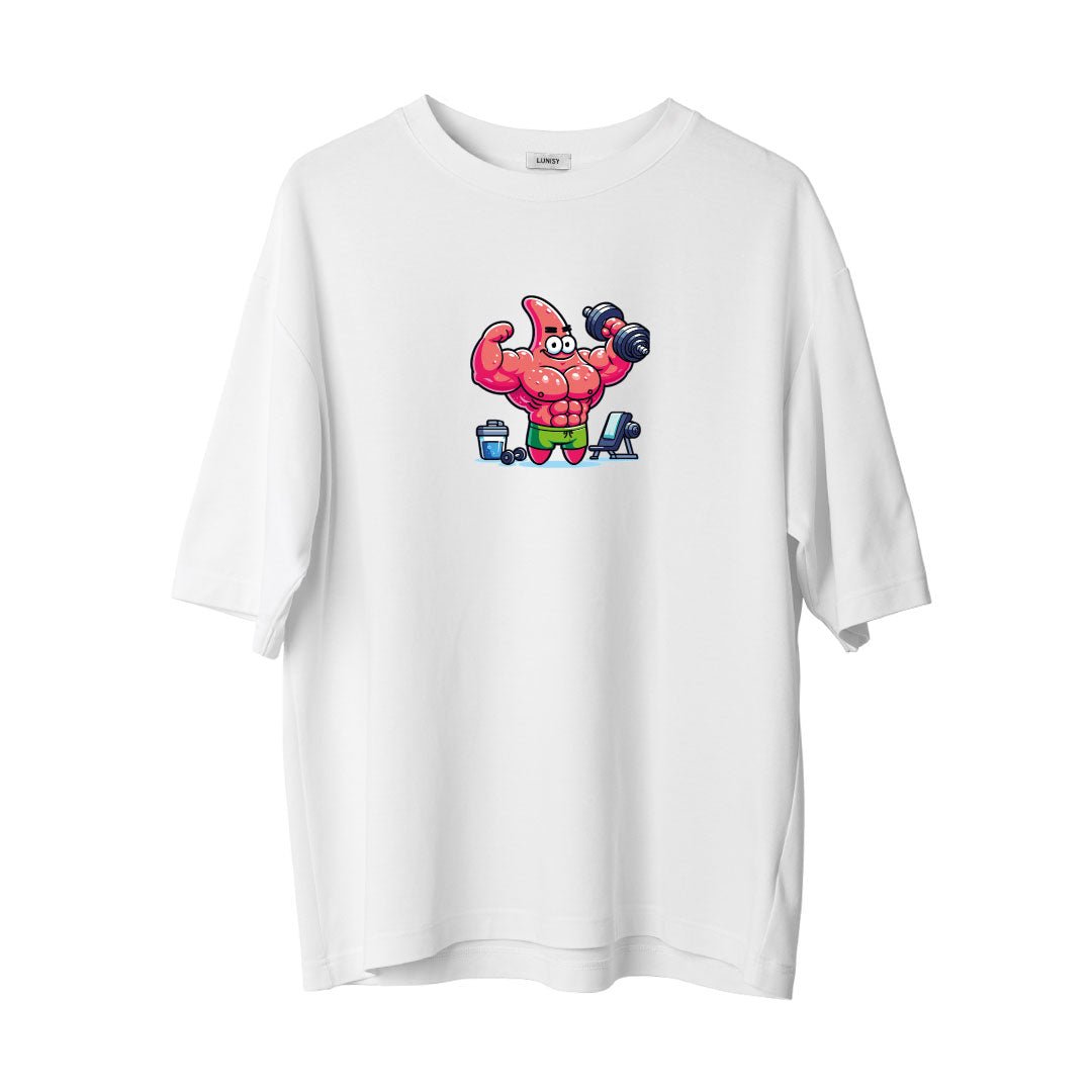 PATRICK GYM - OVERSIZE TSHIRT Spor ve Günlük Kombin - LUNISY