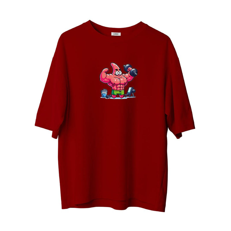 PATRICK GYM - OVERSIZE TSHIRT Spor ve Günlük Kombin - LUNISY