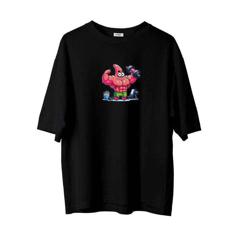 PATRICK GYM - OVERSIZE TSHIRT Spor ve Günlük Kombin - LUNISY