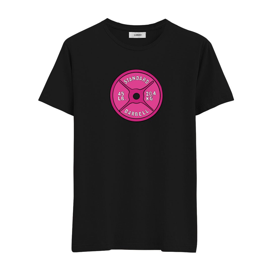PINK BARBELL - REGULAR TSHIRT Spor ve Günlük Kombin - LUNISY