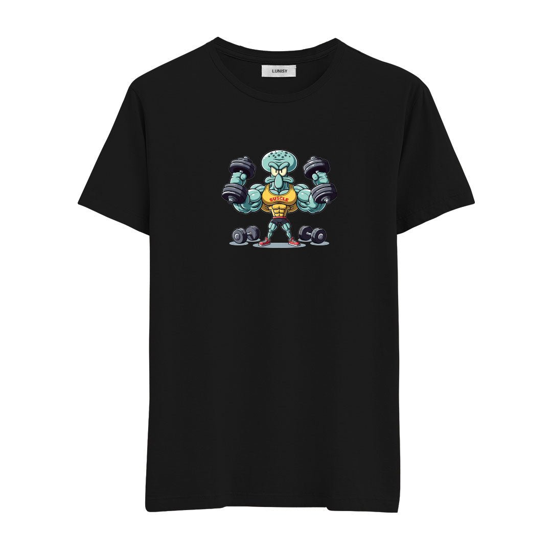 SQUIDWARD GYM - REGULAR TSHIRT Spor ve Günlük Kombin - LUNISY