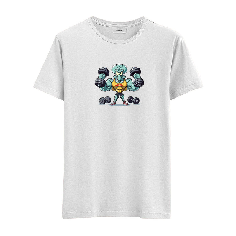 SQUIDWARD GYM - REGULAR TSHIRT Spor ve Günlük Kombin - LUNISY