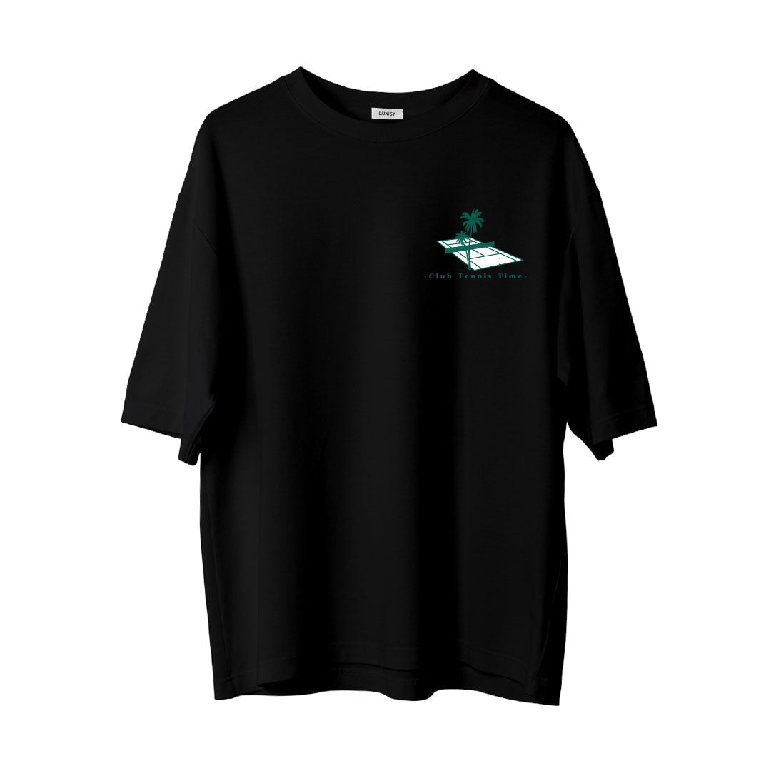 TENNIS TIME - OVERSIZE TSHIRT Spor ve Günlük Kombin - LUNISY